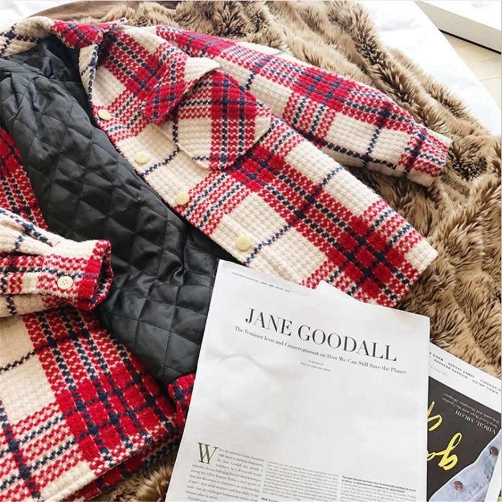 Women's Autumn And Winter Woolen Coat