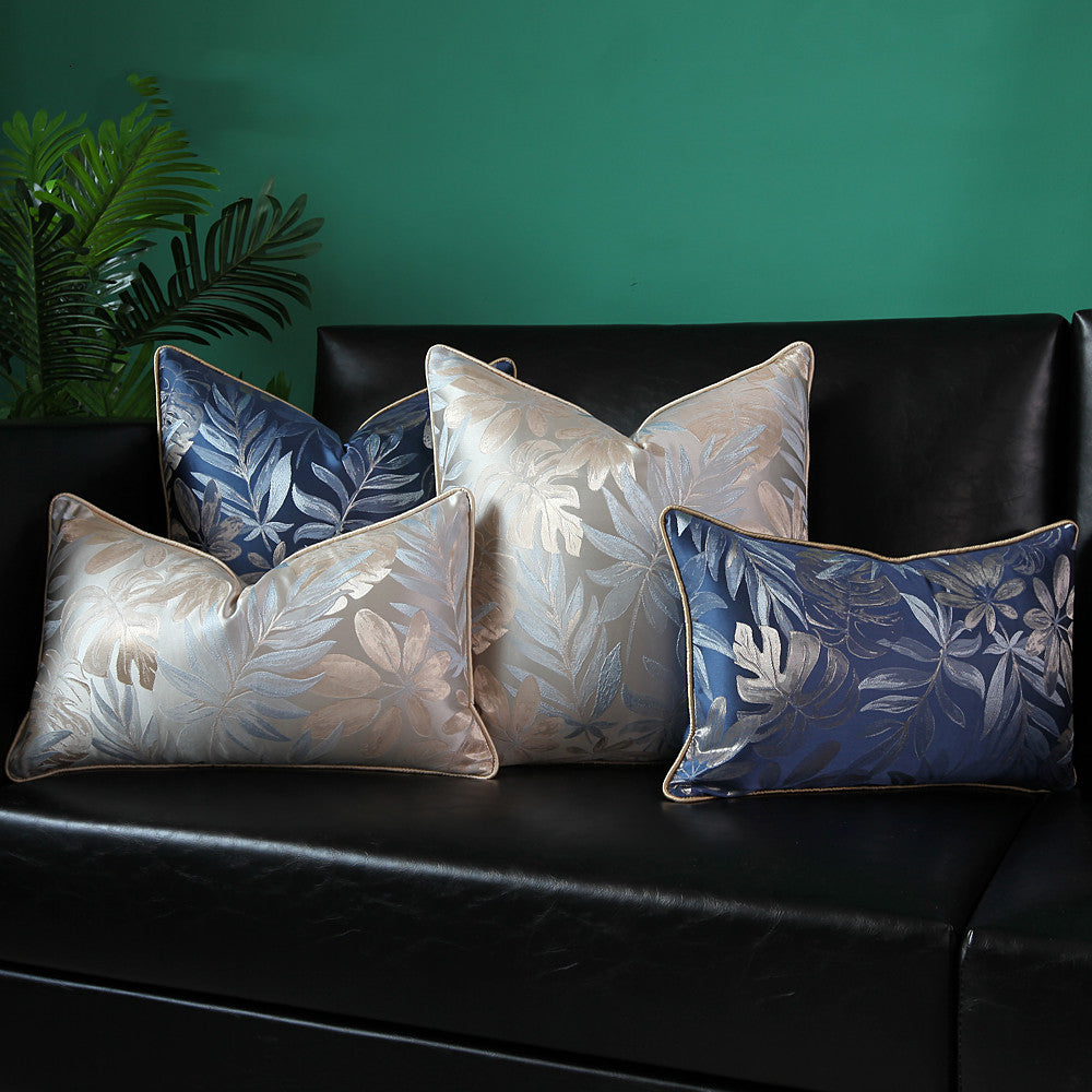 Modern Pillow Cushion Light Luxury High-end Model Room Living Room Sofa Pillowcase