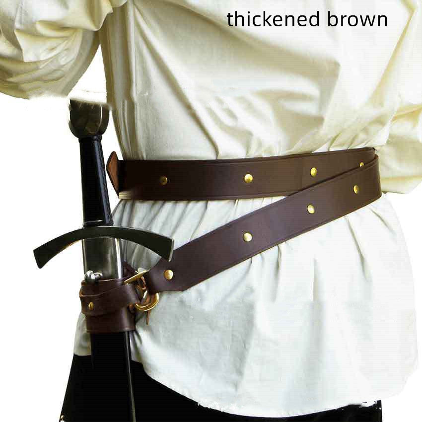 Fashion Medieval Retro Sword Suit Belt