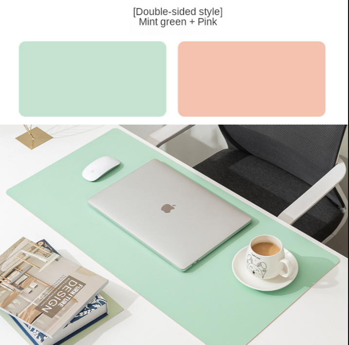 Large Pad Genuine Leather Desk Pad Office Writing