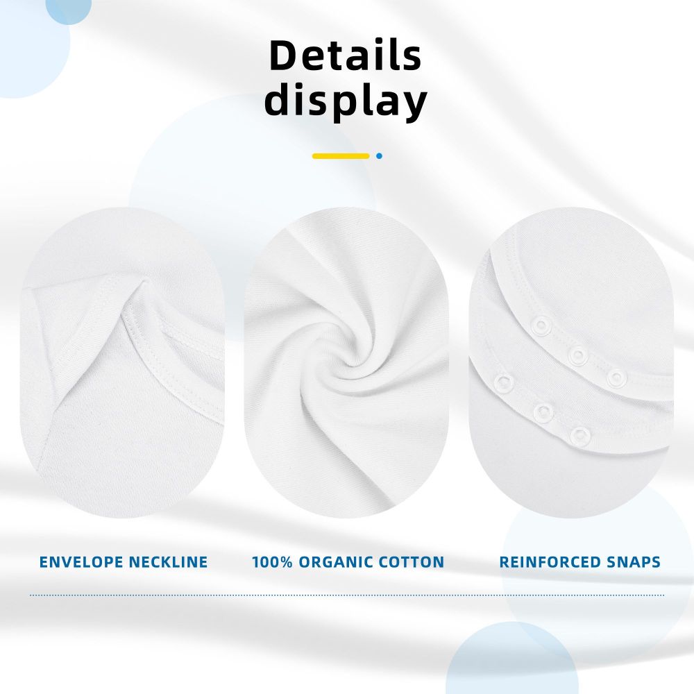 Create Your Own Soft And Skin-friendly Baby Cotton Short-sleeved Romper