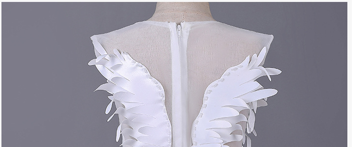 Girl Princess Pompous Skirt Flower Child Wedding Dress