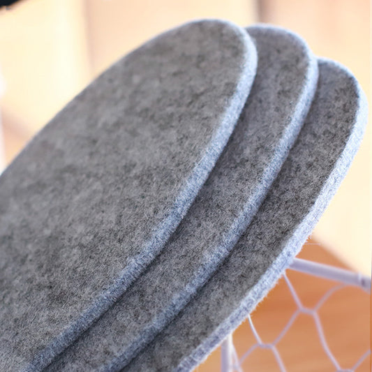 Fashion Personality Winter Wool Felt Warm Insole