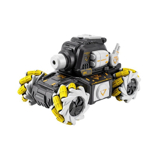 Remote Control Tank Fire-breathing Water Bomb Camouflage Chariot Four-wheel Drive Stunt Spray Music Toy Car