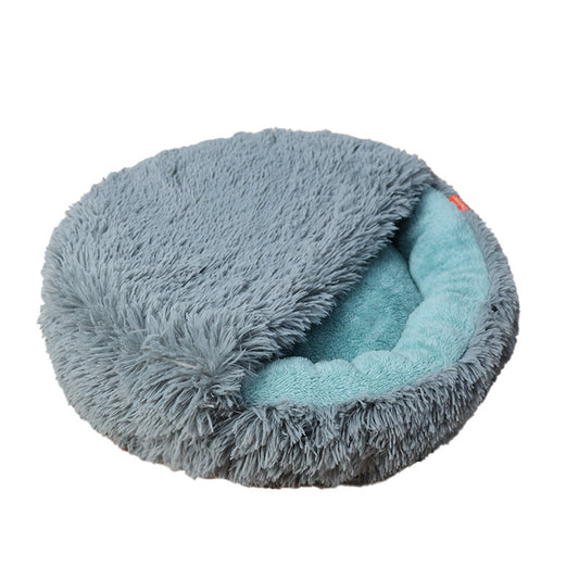Round Nest Plush Cute Warm Winter