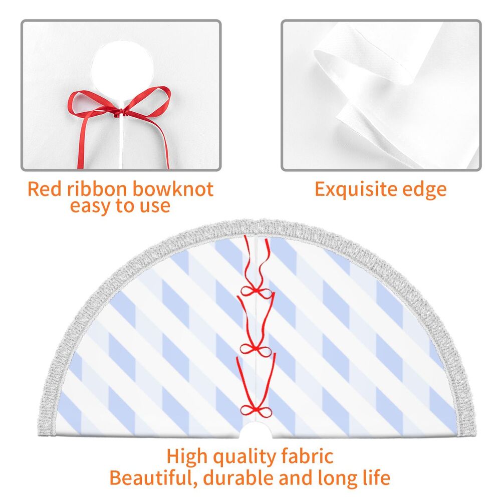 Create Your Own Fringed Edge Christmas Tree Padded Apron