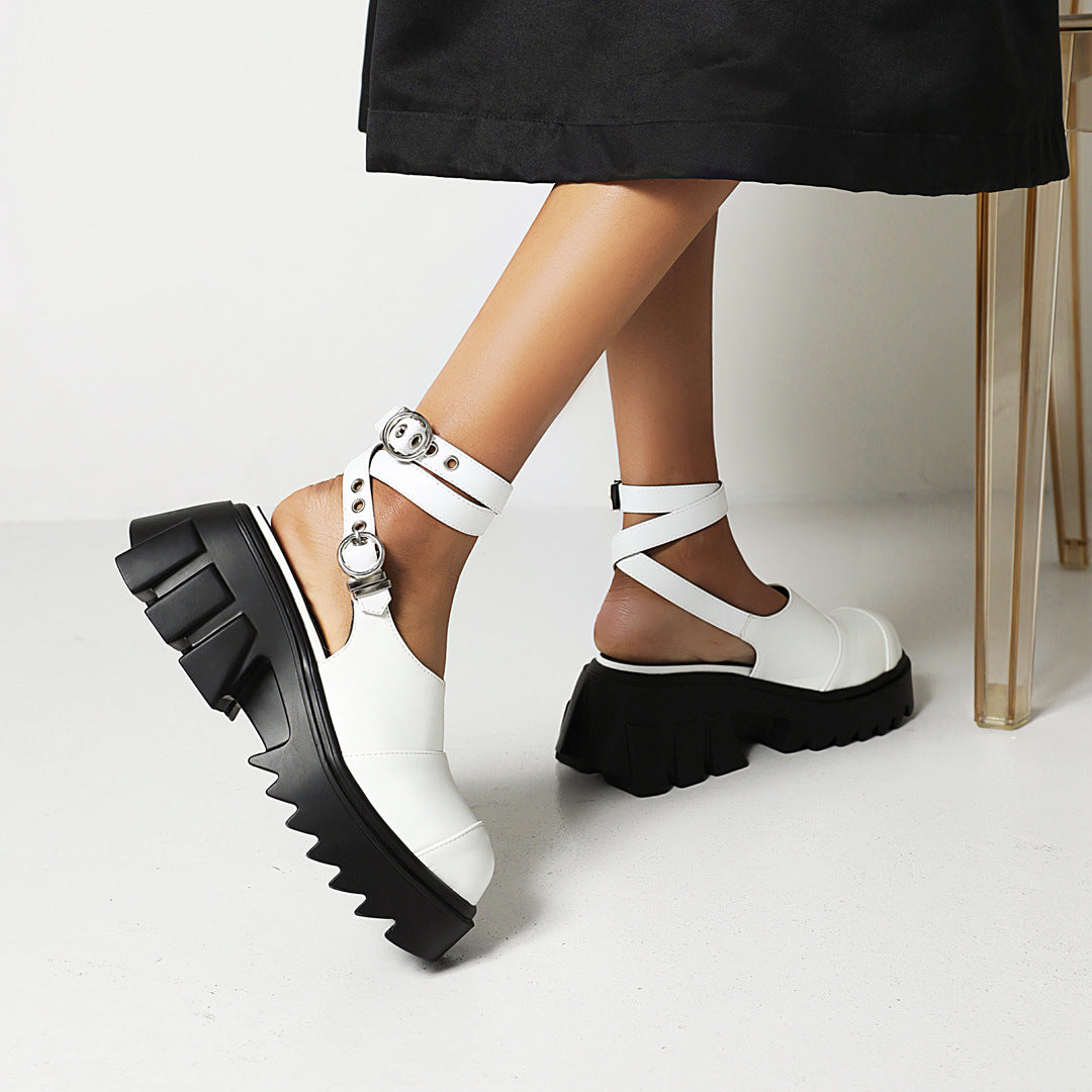 Women's Wedge Plus Size Toe Sandals