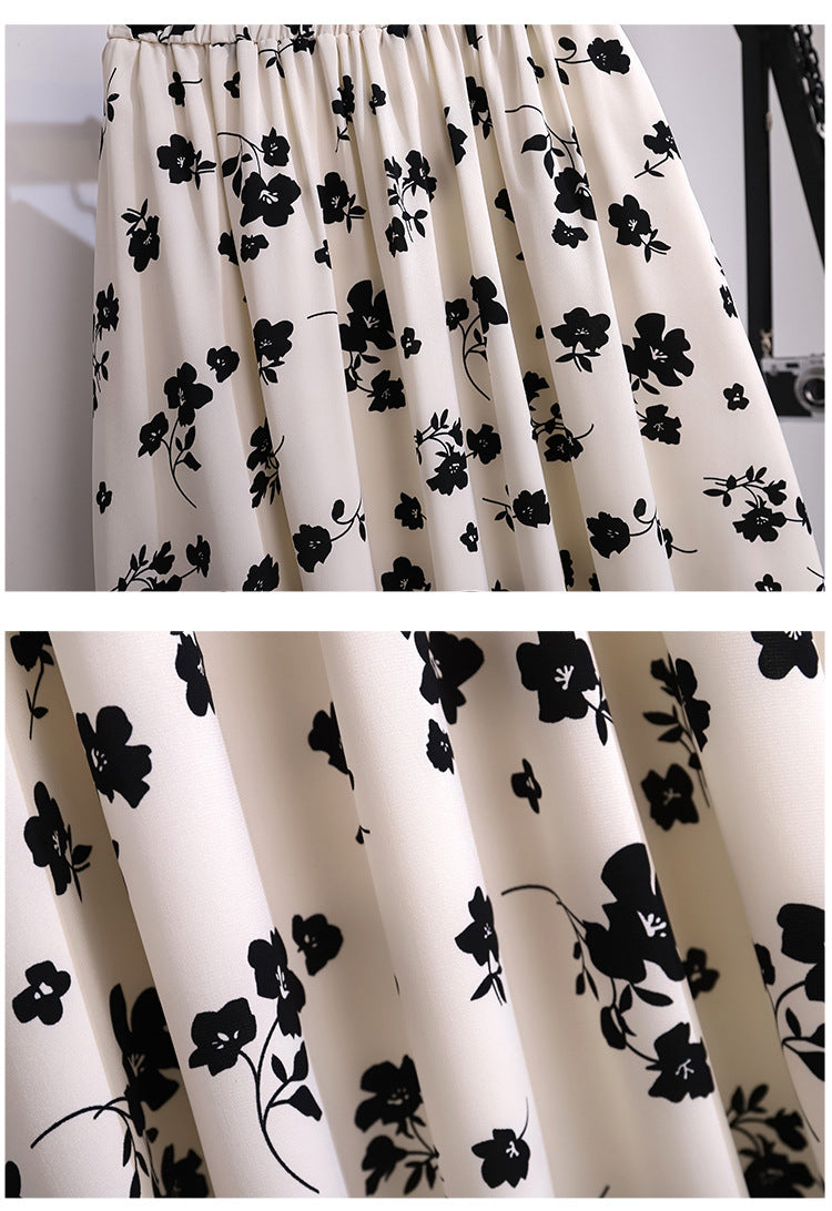 Women's Loose Plus Size Fashion Chiffon Skirt