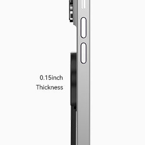 Aluminum Alloy Mobile Phone Bracket Horizontal And Vertical Available Rotating Decompression Back Paste Lollipop Small Mirror