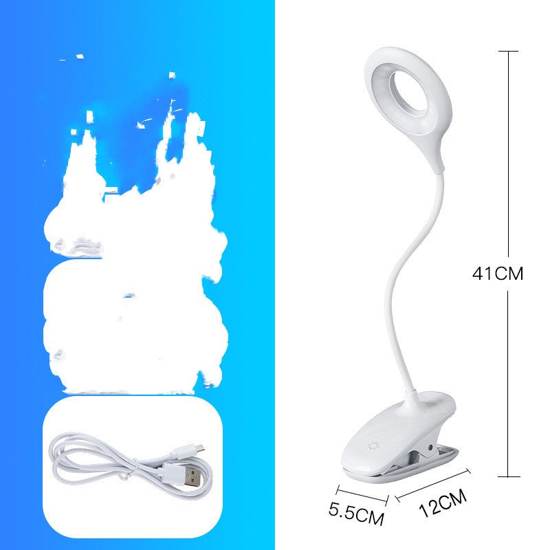 Clip Table Lamp Folding Work Led Bedroom