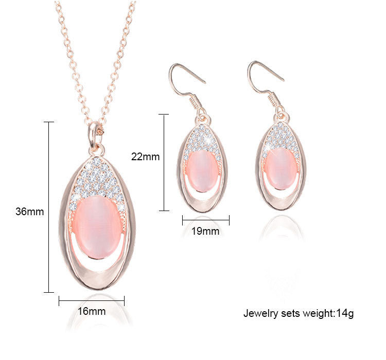 Shifenjing Women's Jewelry Set Ornaments - FLIPSTYLEZLLC