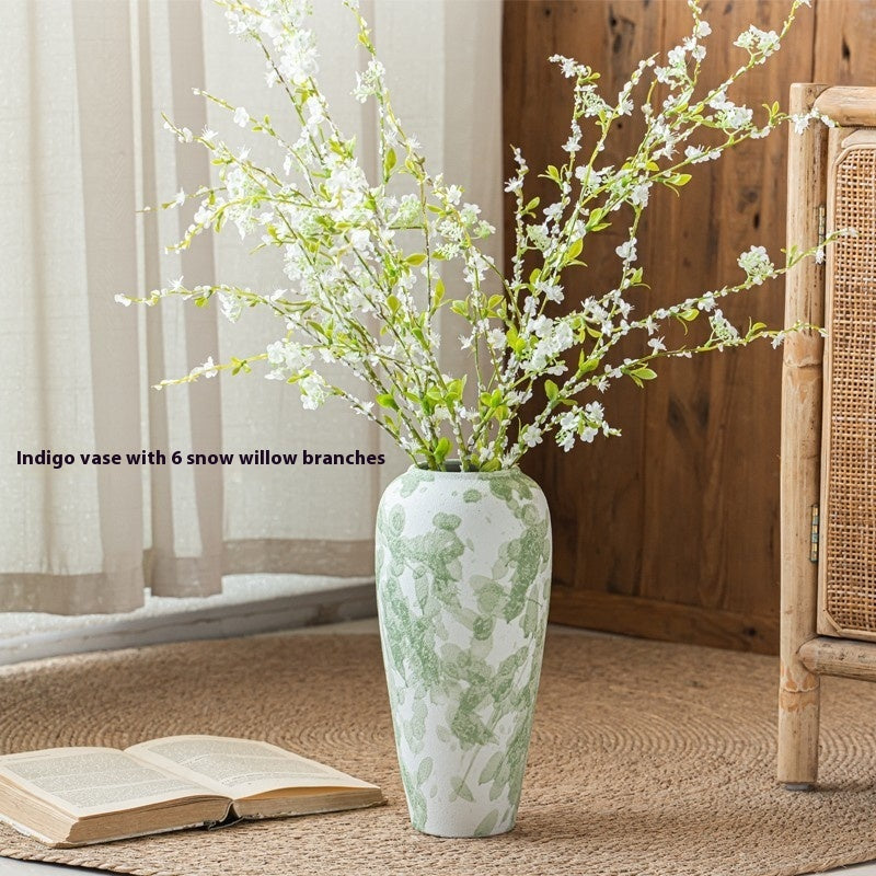 Chinese Style Decoration High-grade Flower Arrangement Ceramic Vase