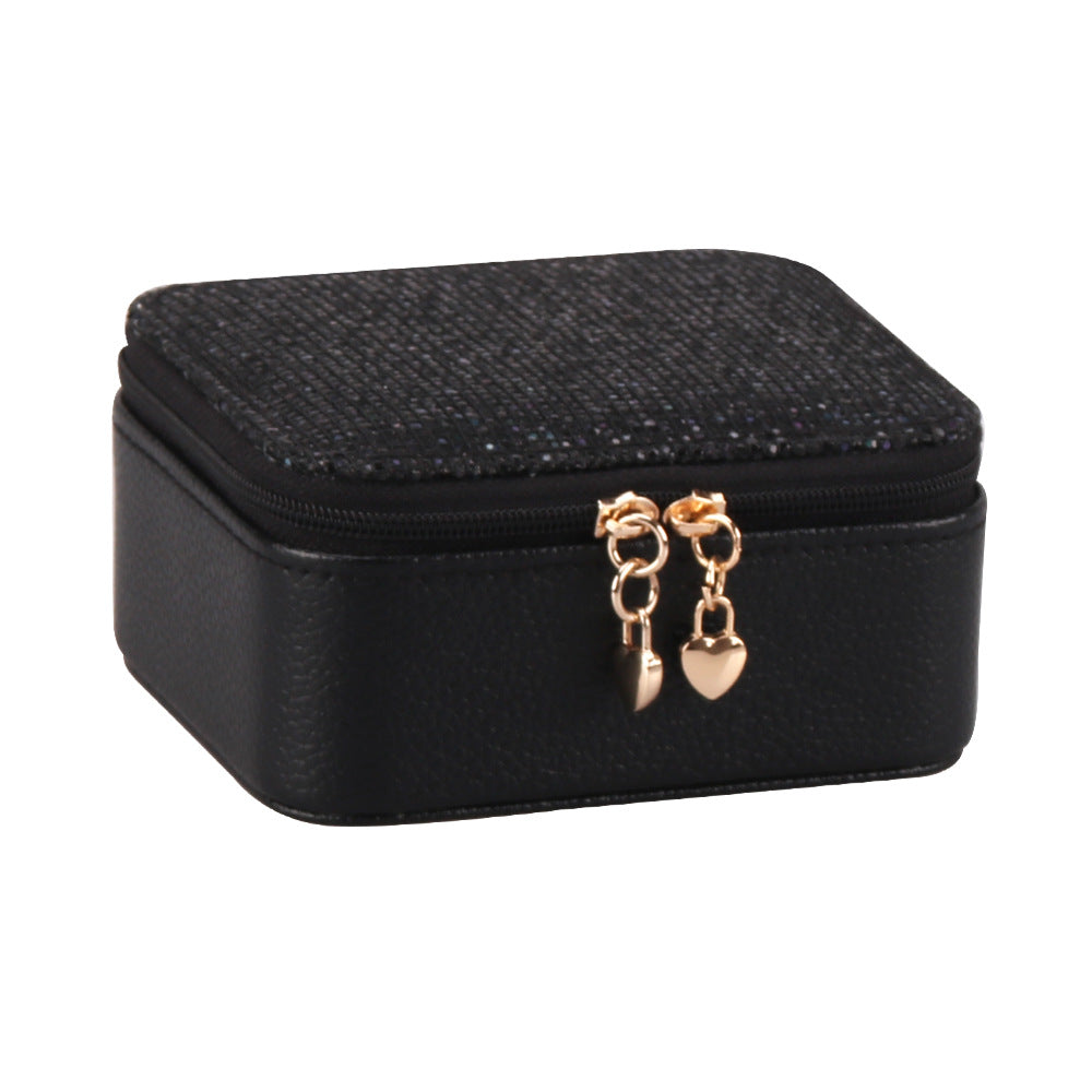 Earrings Earrings Ring Jewelry Box Square Gift