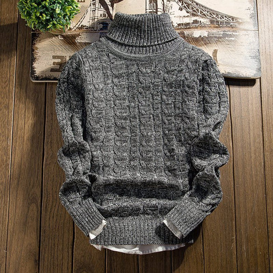 Autumn and winter turtleneck sweater