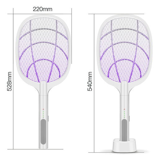 Rechargeable electric swatter