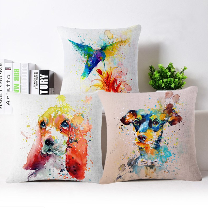 Create Your Own Customize design home Decorative pillow cover seat back Cushion cover
