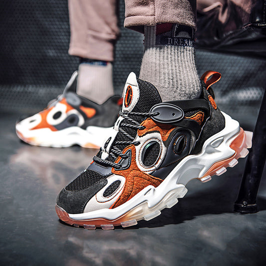 Retro blue creative design Sports Men's shoes