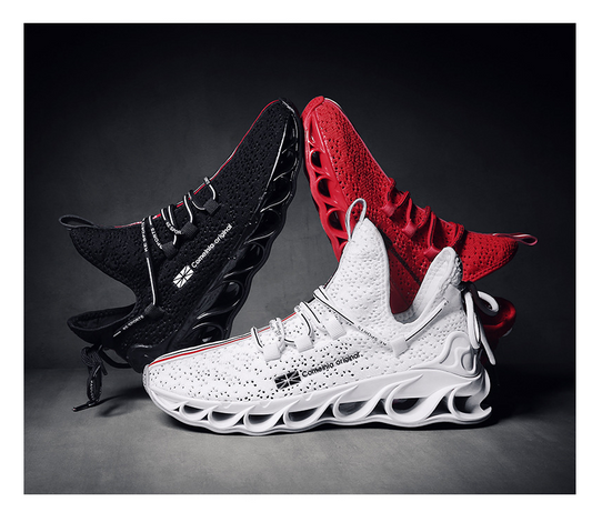 All Red Mesh Sports shoes running Unisex shoes