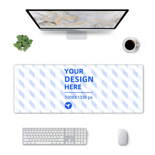 Create your own 12x31.5in Horizontal Oversized Rubber Keyboard Pad