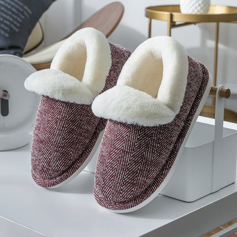 Women's Winter Plus Velvet Padded One-step Boots