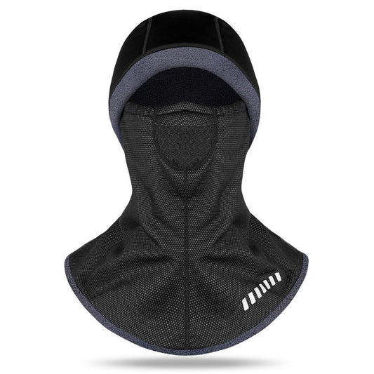 Winter cycling headgear