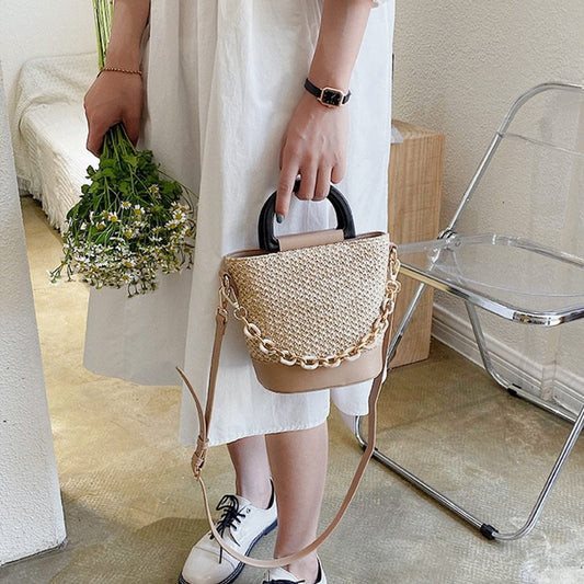 Women's Small Straw Bag Handbags Crossbody Bag
