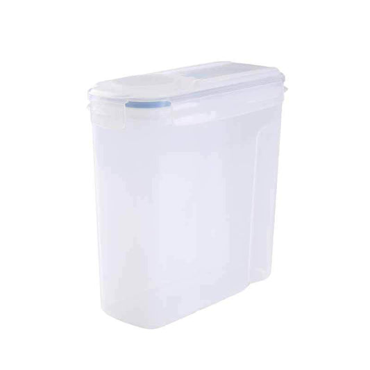 Original Airtight Cereal Container Locking Lid Watertight Bpa-Free Plastic Great Food Storage Keeper for Flour Sugar Dry Food