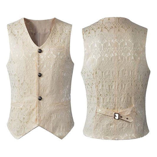 Medieval clothing retro men's short vest
