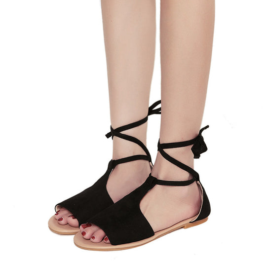 Ankle Straps Plus Size Women's Shoes