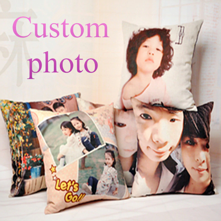 Create Your Own Customize design home Decorative pillow cover seat back Cushion cover