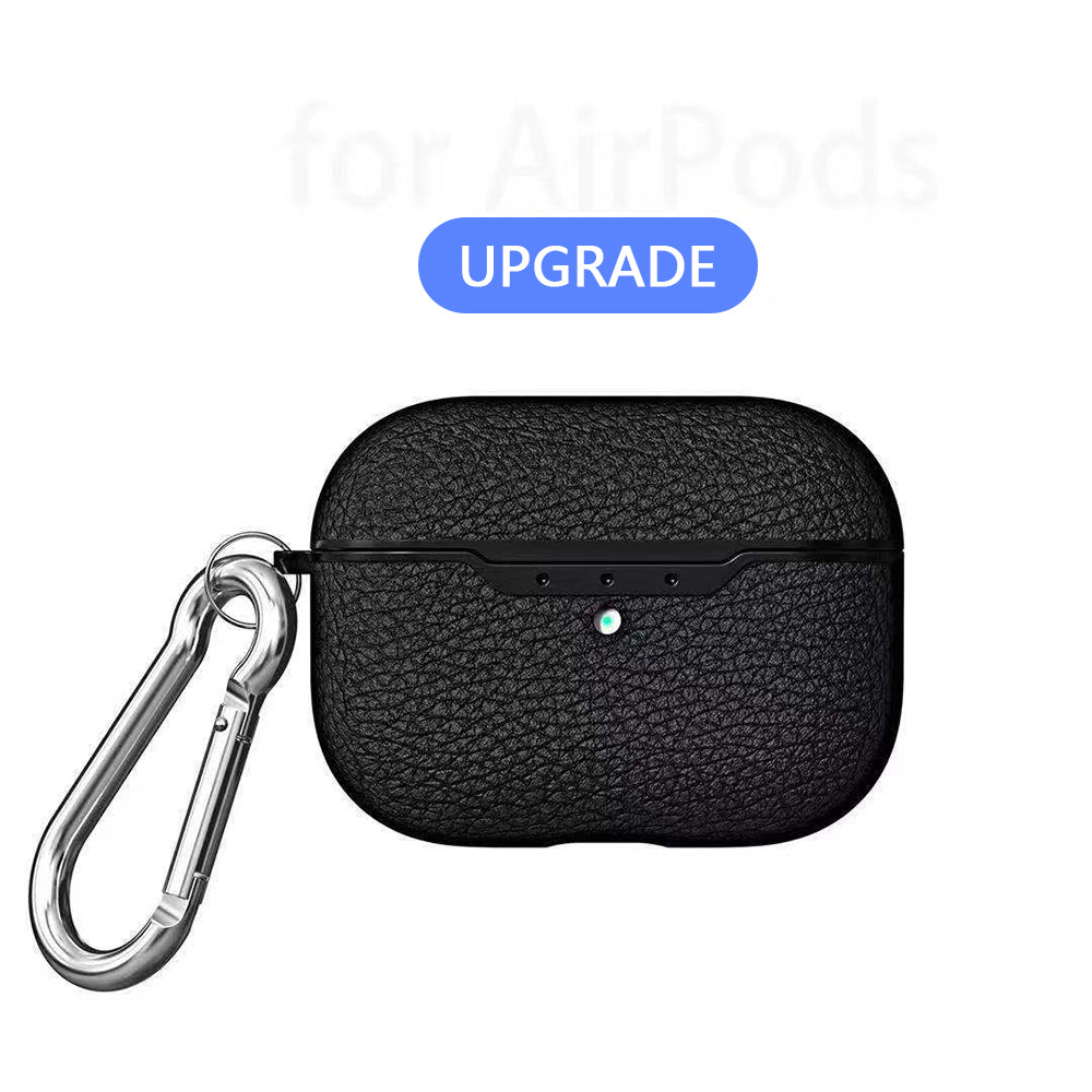 Compatible with Apple, Bluetooth Headset Case Carbon Fiber Pattern Drop