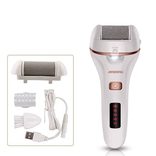 Electric peeling and waterproof foot washing device