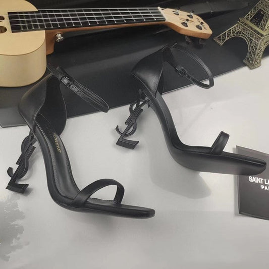 Sandals women's high heels plus size sandals