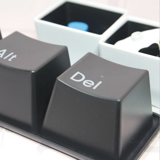 Keyboard shape teacup drinking cup