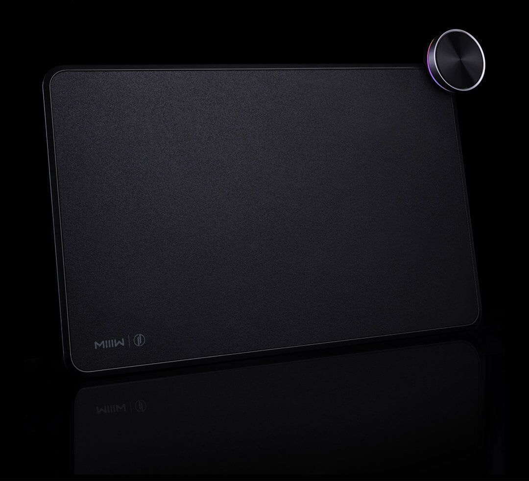 Wireless charging mouse pad