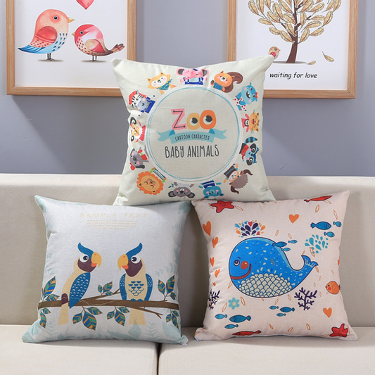 Create Your Own Customize design home Decorative pillow cover seat back Cushion cover