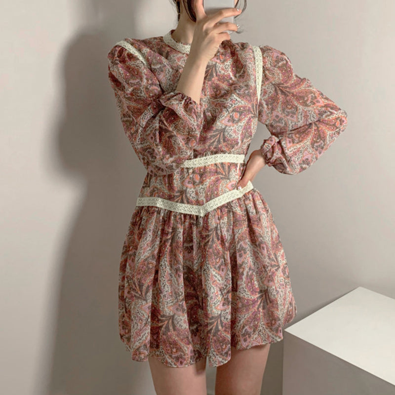 Fashion print dress