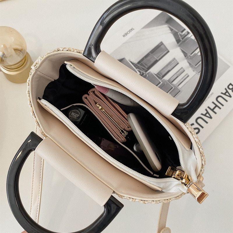 Women's Small Straw Bag Handbags Crossbody Bag