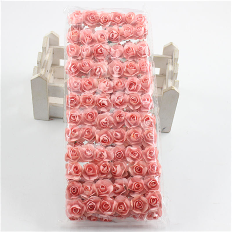 Artificial Flower Festive Home Gift Box Wedding Candy Box Decoration