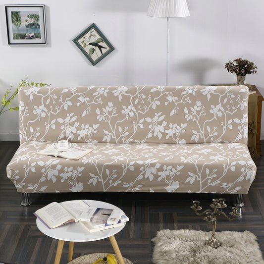 Fully surrounded one-piece sofa cover