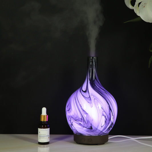 Ink painting ceramic ultrasonic aroma diffuser