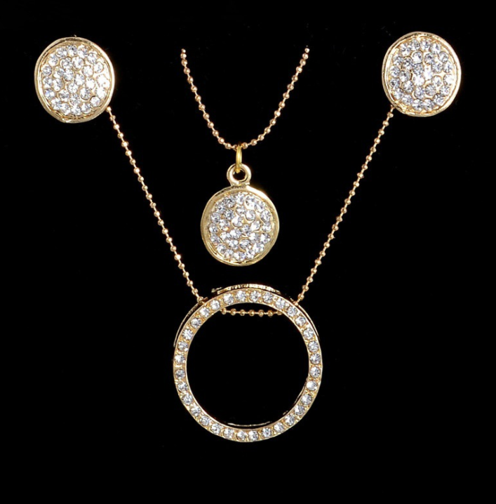 Jewelry set gold women - FLIPSTYLEZLLC