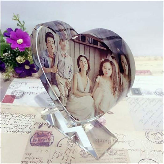 Personalized custom crystal image