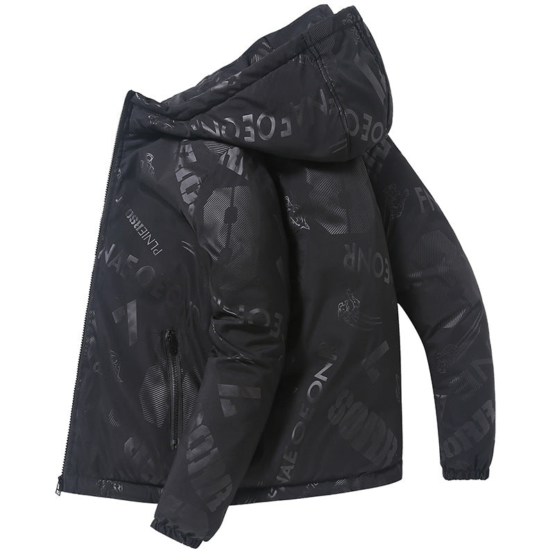 Fertilizer Plus Size Cotton Coat Men's Jacket