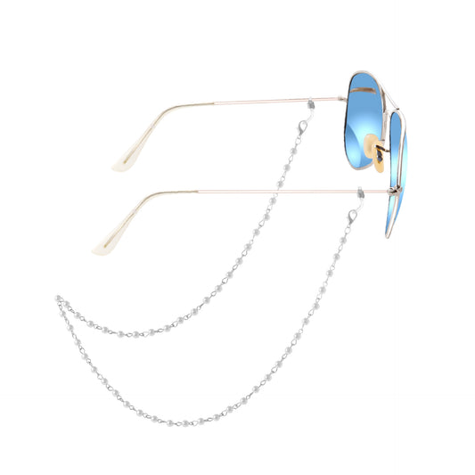 Simple fashion pearl glasses chain