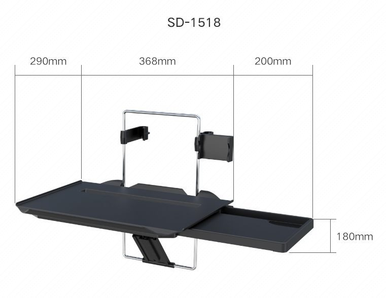 Car small table board car with rear folding table desk writing desk laptop tablet bracket