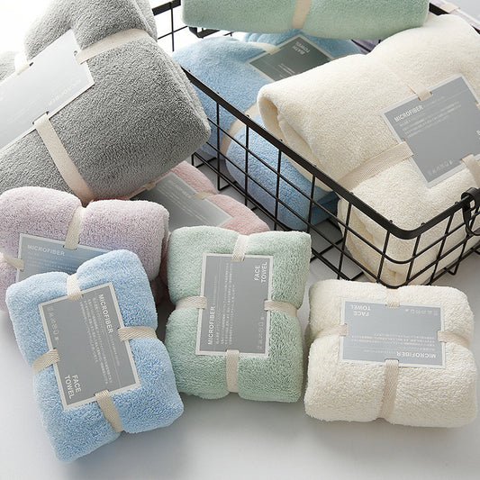 Children's Sports Gift Towel Japanese Coral Fleece Absorbent