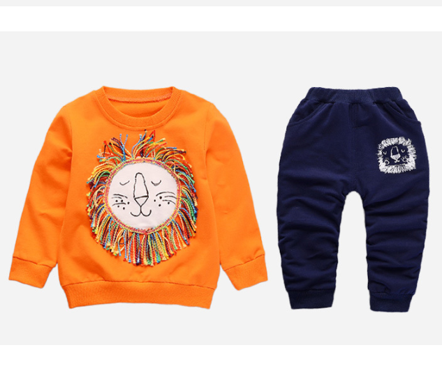 Men's and women's casual sportswear two-piece suit