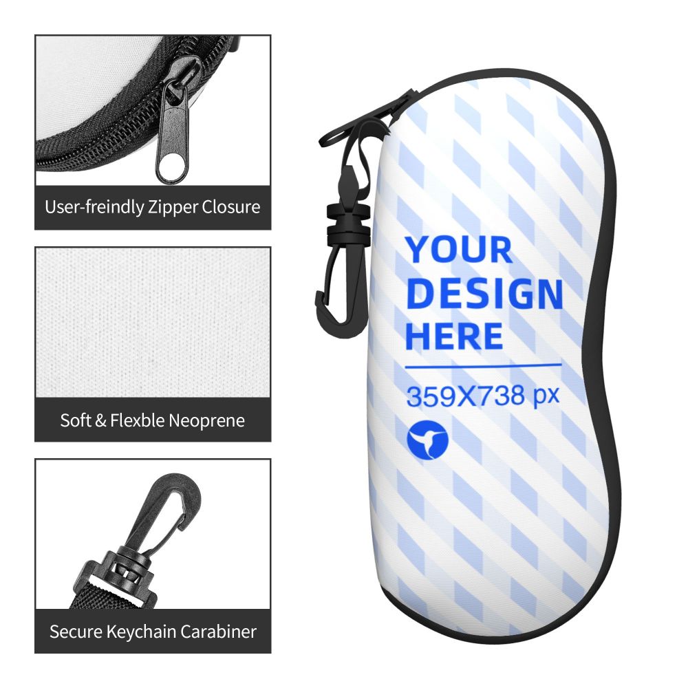 Create Your Own Vertical Ultra-light And Convenient Soft Shell Glasses Bag