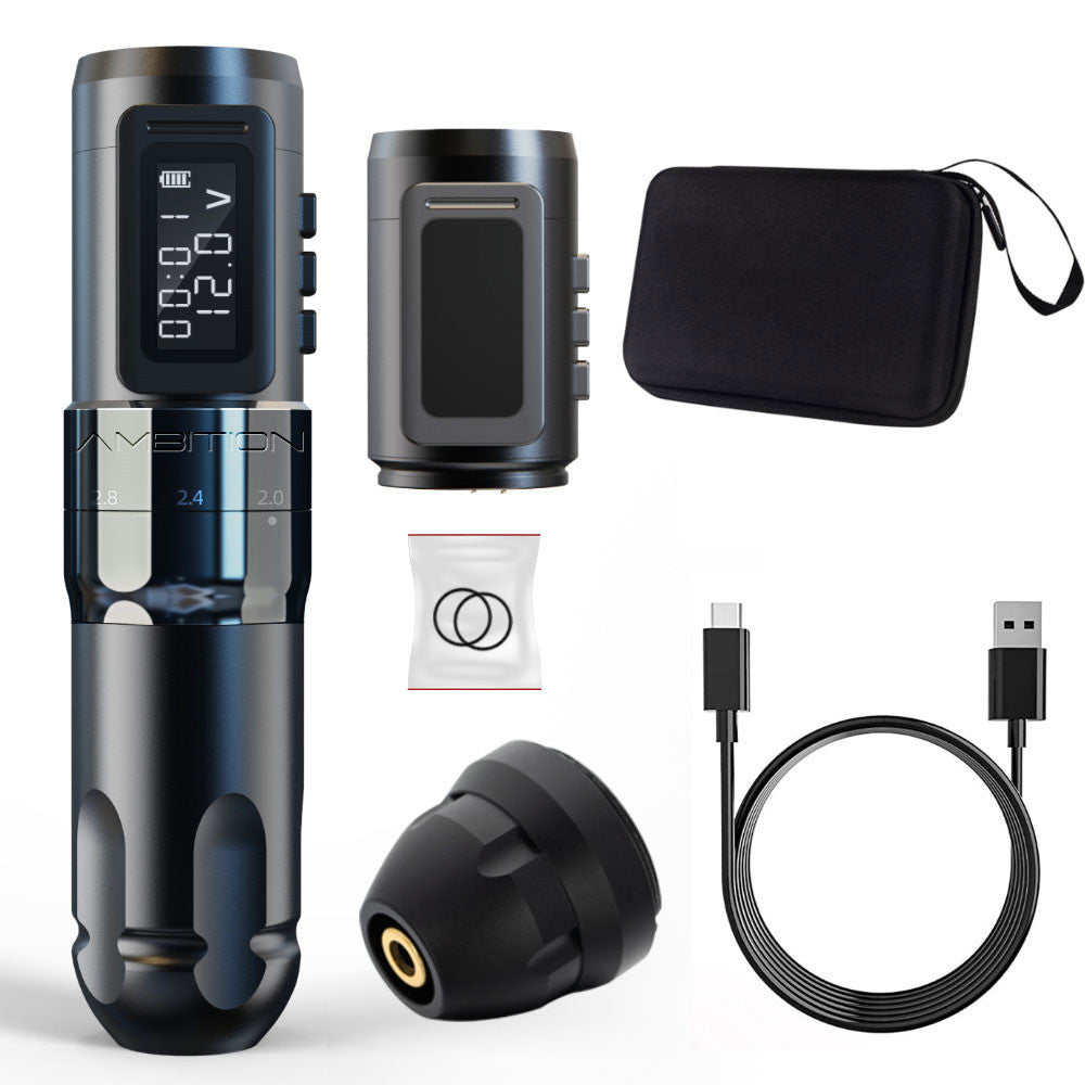 Adjustable Stroke Brushless Tattoo Pen Battery Pen High Power